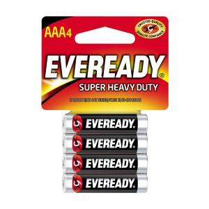 EVEREADY Super Heavy Duty AAA Battery 4pk