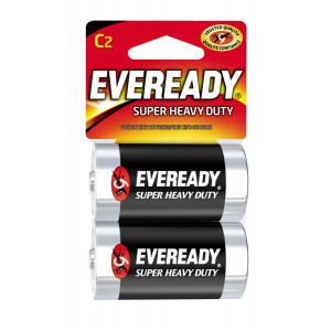 EVEREADY Super Heavy Duty C Battery 2pk