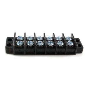 PHILMORE Dual Row Terminal Blocks 6 Pole 30amp