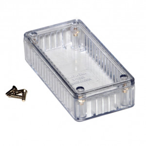 HAMMOND 3.9" x 2" x .8" Translucent Polycarbonate Enclosure Box