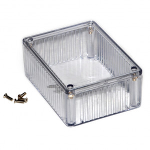 HAMMOND 4.3" x 3.2" x 1.6" Translucent Polycarbonate Enclosure Box