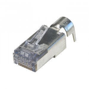 PLATINUM EzEX48 Shielded RJ45 External Ground Connector - 50-Pack Jar