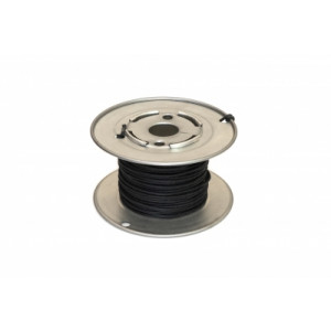 22awg Solid Brown Cloth Covered Wire 50ft Spool
