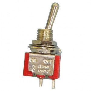 PHILMORE SPST On-Off Mini Toggle Switch