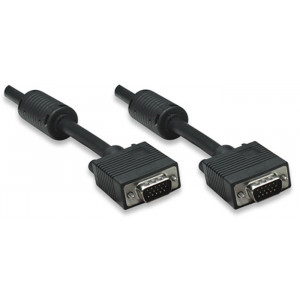 MANHATTAN S-VGA Monitor Cable Male to Male 33ft