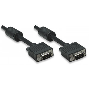 MANHATTAN S-VGA Monitor Cable Male to Male 6ft