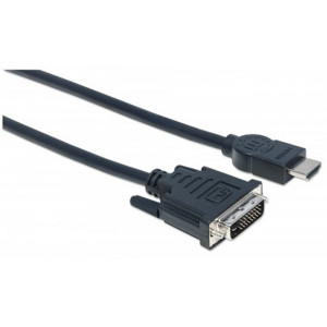 MANHATTAN HDMI to DVI-D Cable 1m