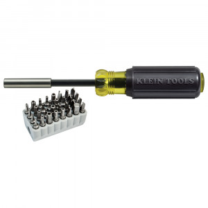 KLEIN Magnetic Screwdriver with Tamperproof Bits