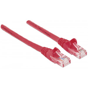 INTELLINET CAT6 Patch Cable 3ft Red