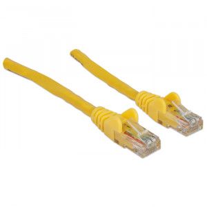 INTELLINET CAT6 Patch Cable 100ft Yellow