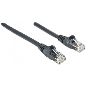 INTELLINET CAT6 Patch Cable 1ft Black