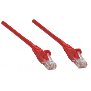 INTELLINET CAT6 Patch Cable 1ft Red