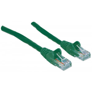 INTELLINET CAT6 Patch Cable 14ft Green