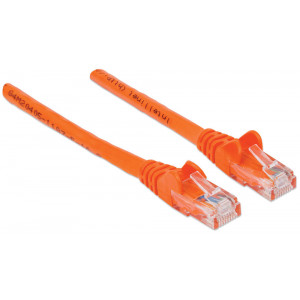 INTELLINET CAT6 Patch Cable 14ft Orange