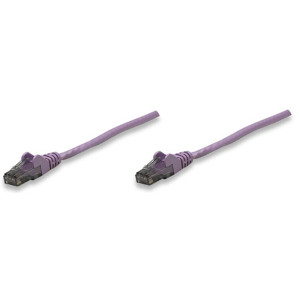 INTELLINET CAT6 Patch Cable 3ft Purple