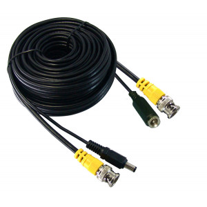 PHILMORE CCTV Power/Video Cable 25ft In-wall Rated UL/CL2