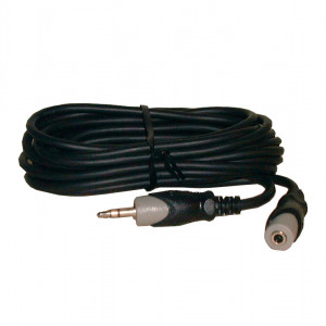 3.5mm 1/8-Inch Male Mini Plug Stereo Audio Cable (12ft) 