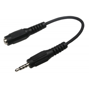 PHILMORE 3.5mm 4C Male to 2.5mm 4C Female 6" Cable