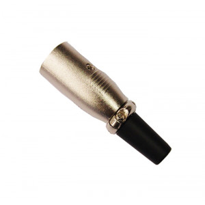 PHILMORE 5 Pin XLR Male Cable Connector Nickel Finish