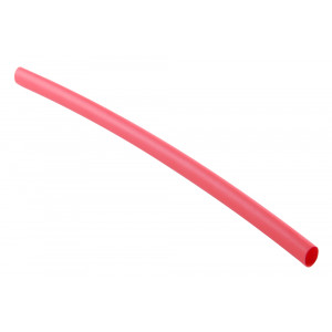 THERMOSLEEVE Thin Wall Heat Shrink 3/16" Red 4ft