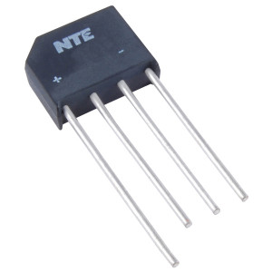 NTE Single Phase Bridge Rectifier 4A 200V