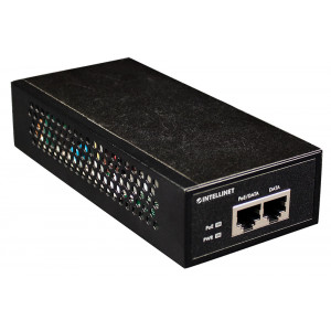 INTELLINET 1-Port Gigabit High-Power PoE+ Injector