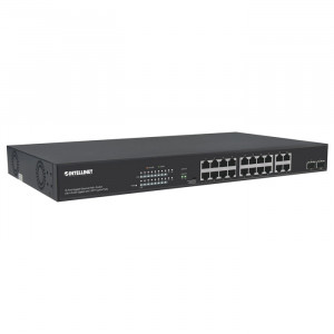 Intellinet 16 Port POE+ Gigabit Switch 300Watts