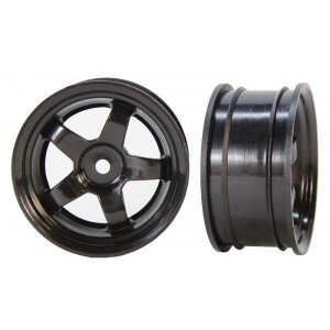 ACTOBOTICS Black Robot Wheels (2 pack)