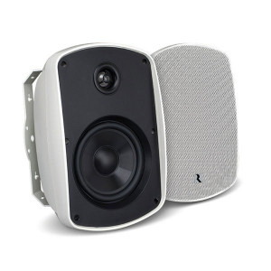 RUSSOUND 6.5" 2-Way OutBack Indoor/Outdoor Speaker pair in White