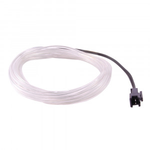 NTE EL Wire Transparent Blue 3.2mm Diameter