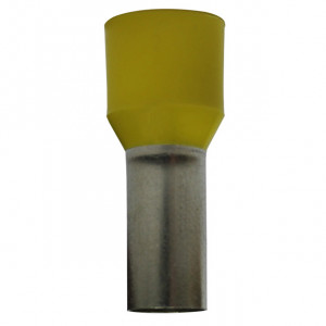 ECLIPSE Insulated Wire Ferrules 4awg (16mm Long) Yellow 50pk