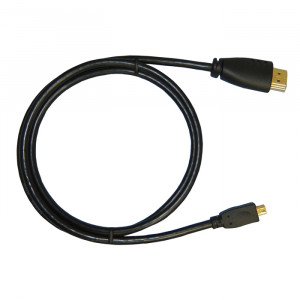 PHILMORE HDMI Male Type A to HDMI Micro Male Type D 1 Meter (3.28ft)