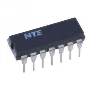 NTE TTL - Hex Buffer/Driver with Open Collector High Voltage Outputs