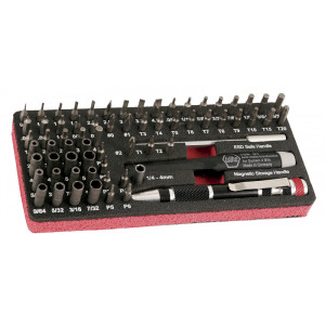 WIHA 68pc ESD Master Tech Micro Bit Set