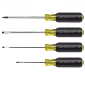 KLEIN Mini Cushion-Grip Screwdriver Set 4 Pc