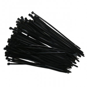 Eclipse Cable Ties Black 14.5" 100 pieces