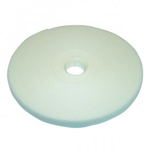 ECLIPSE 1/2" Wide Hook and Loop Tape White (50 ft)