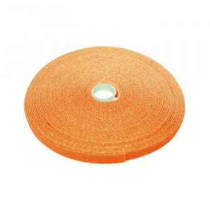 ECLIPSE 3/4" Wide Hook and Loop Tape Orange (50 ft)