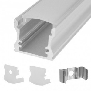 CALRAD LED Rectangle Aluminum Housing Surface Mount 4ft Long