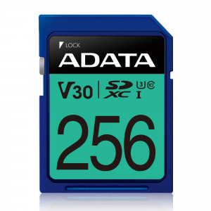 ADATA 256G Premier Pro SDXC UHS-I U3 Class 10 (V30)