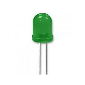 LINROSE Green 10mm LED 2.2-2.5V 5pk