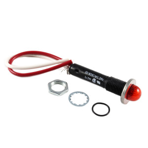 LINROSE Red Indicator Light LED 24V