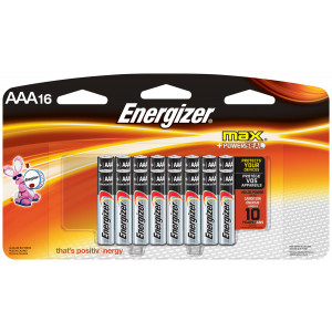 ENERGIZER Alkaline Max AAA Battery 16pk