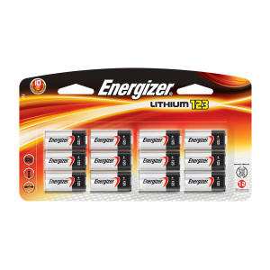 ENERGIZER 123 Lithium 3v Battery 12pk