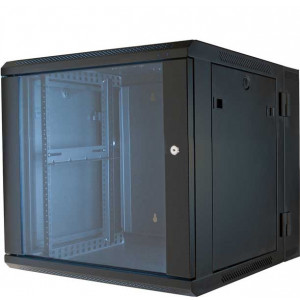 VMP 19" Equipment Hinged Wall Rack Enclosure 9U