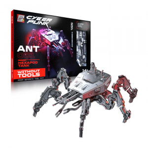 GEEK CLUB ANT 001 Silver Hexapod Tank