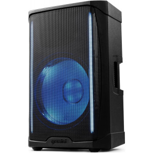 GEMINI 15" Amplified Speaker with Bluetooth with Party Lighting