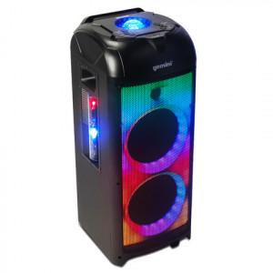 GEMINI Portable Bluetooth Party Speaker with LED Party Lighting