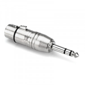 HOSA XLR Female to 1/4" TRS Male Adapter