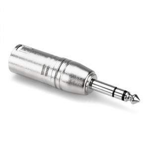 HOSA XLR Male to 1/4" TRS Male Adapter